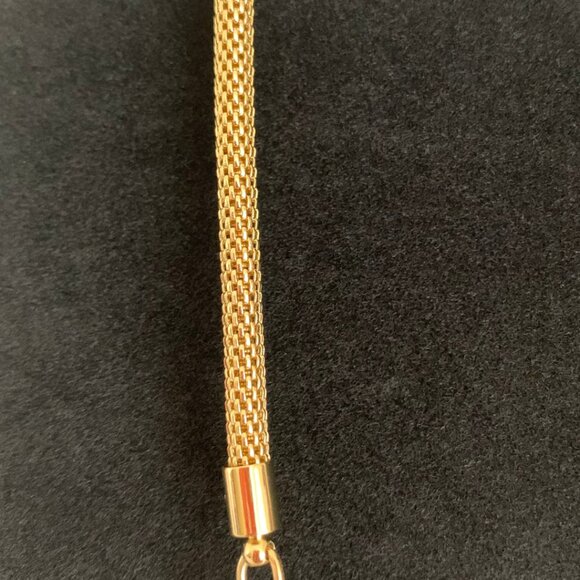 Charter Club Twisted Pearl Necklace Gold tone chain - Picture 5 of 6